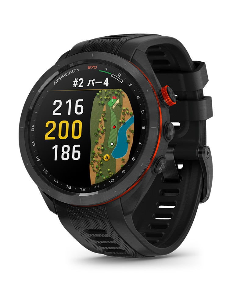 Approach S70 47mm ゴルフGPSウォッチ 010-02746-22