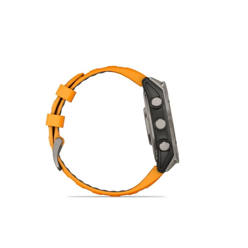 fenix 8 Sapphire AMOLED 47mm フラッグシップGPSウォッチ Spark Orange / Graphite 010-02904-17