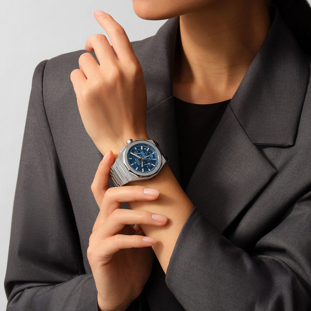 デファイ スカイライン クロノグラフ 自動巻 42mm 03.9500.3600/51.I001