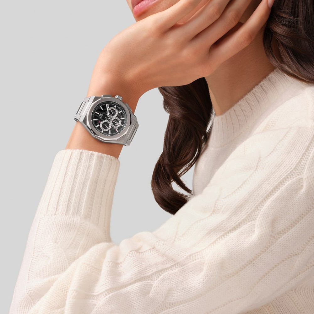 デファイ スカイライン クロノグラフ スケルトン 自動巻 42mm 03.9500.3600/78.I001