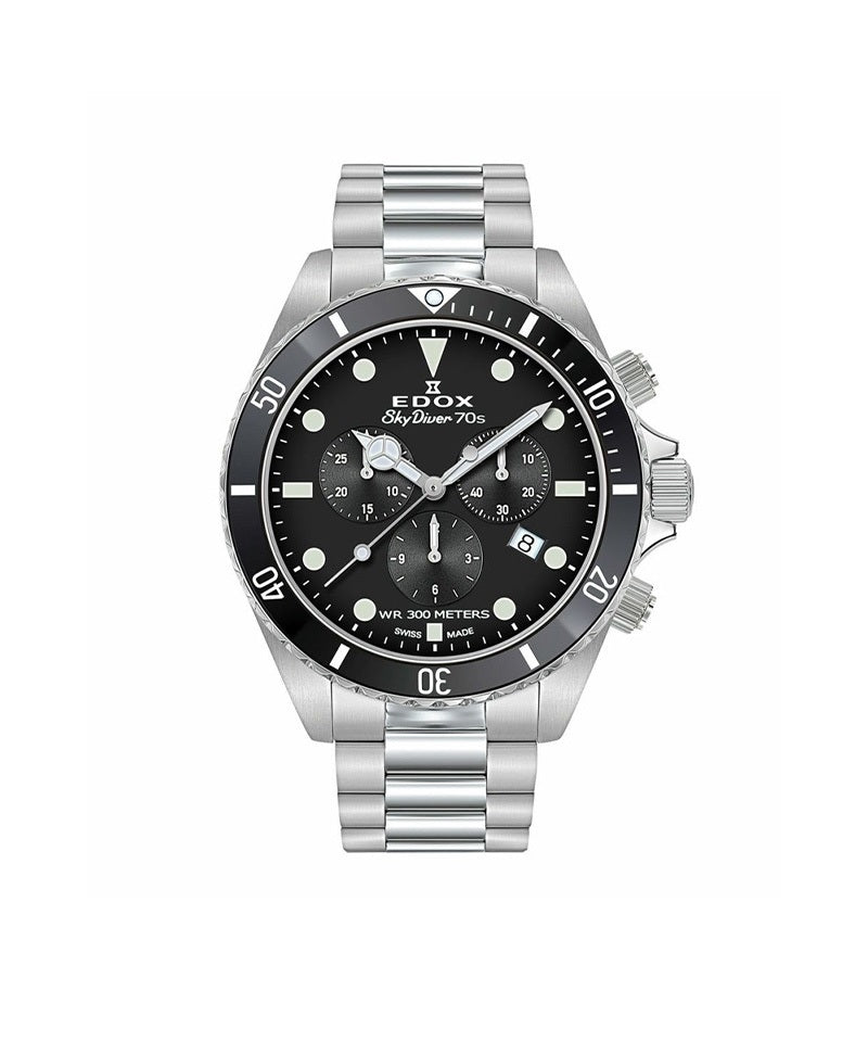 スカイダイバー クロノグラフ クオーツ 10238-3NM-NI