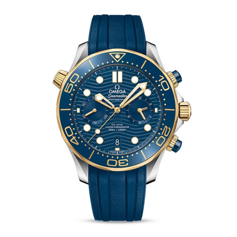 シーマスター ダイバー 300M コーアクシャル マスター クロノメーター クロノグラフ 44MM 210.22.44.51.03.001