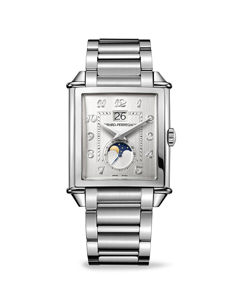 ヴィンテージ 1945 XXL ラージ デイト&ムーンフェイズ 自動巻き 25882-11-121-11A