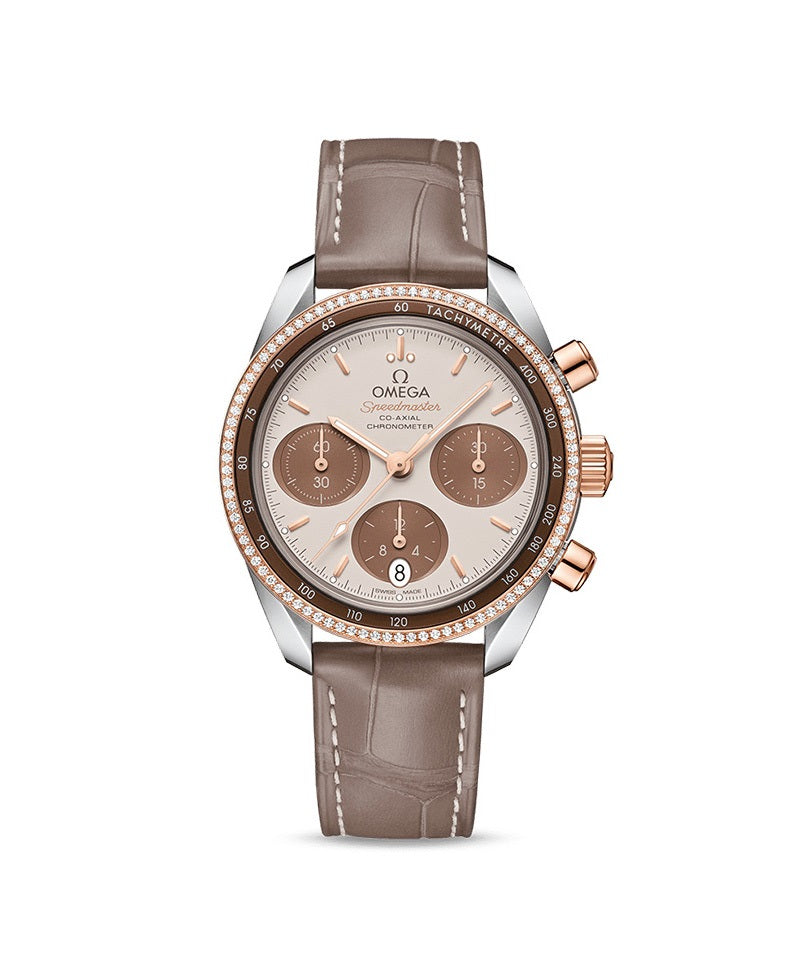 スピードマスター 38 コーアクシャル クロノメーター クロノグラフ 38MM 324.28.38.50.02.002