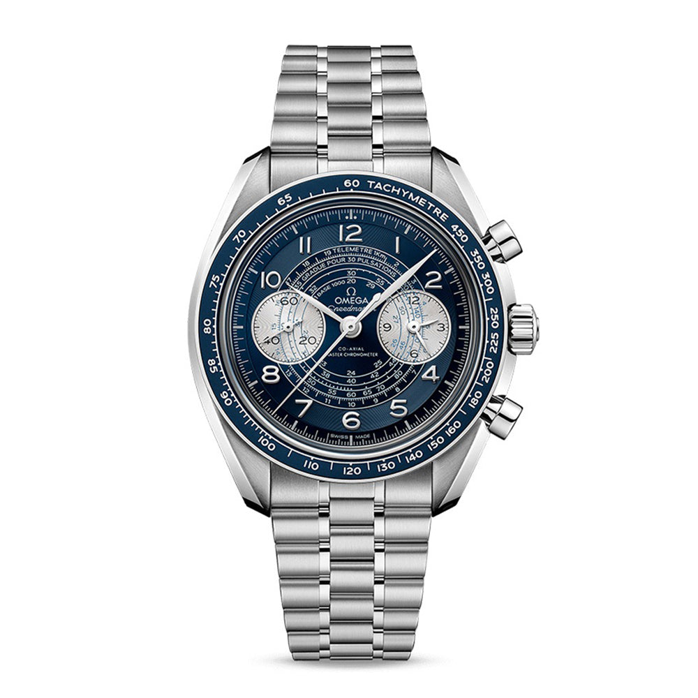 スピードマスター クロノスコープ コーアクシャル マスター クロノメーター クロノグラフ 43MM 329.30.43.51.03.001