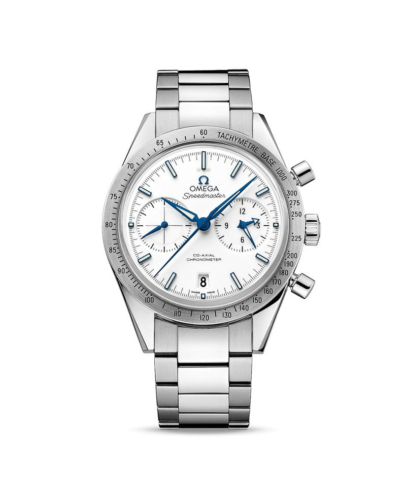 生産終了 スピードマスター '57 コーアクシャル クロノメーター クロノグラフ 41.5MM 331.90.42.51.04.001