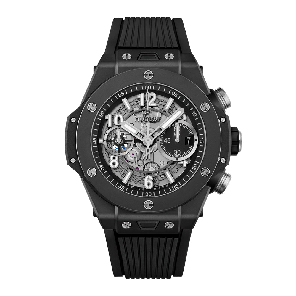 ビッグ・バン ウニコ ブラックマジック セラミック 自動巻き 44mm 421.CI.1170.RX