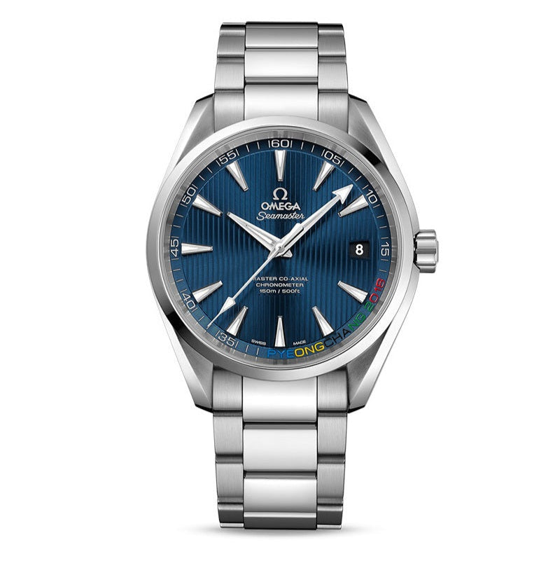 シーマスター アクアテラ 150M マスター コーアクシャル クロノメーター 41.5MM 平昌2018 リミテッドエディション