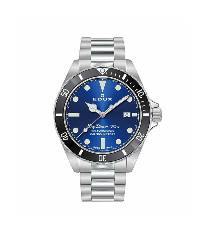 スカイダイバー デイト オートマティック 自動巻き 80112-3NM-BUI