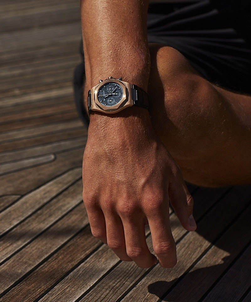 ロレアート クロノグラフ 42MM 自動巻き 81020-52-432-BB4A