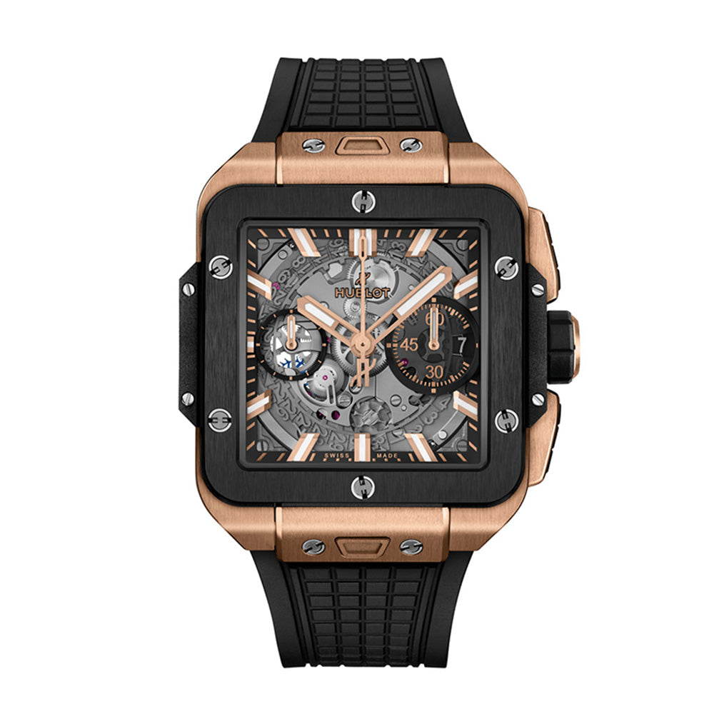 スクエア・バン ウニコ キングゴールド セラミック 自動巻き 821.OM.0180.RX