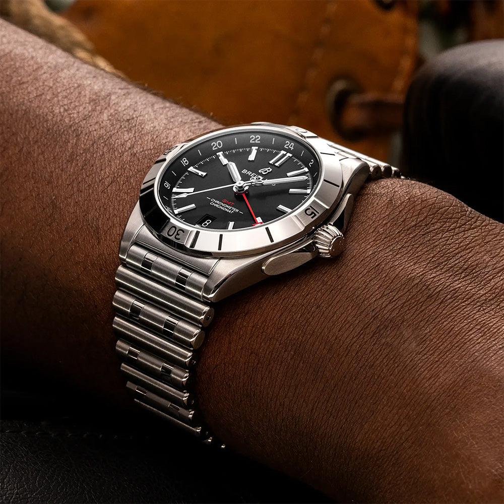 クロノマット オートマチック GMT 40mm 自動巻 A32398101B1A1
