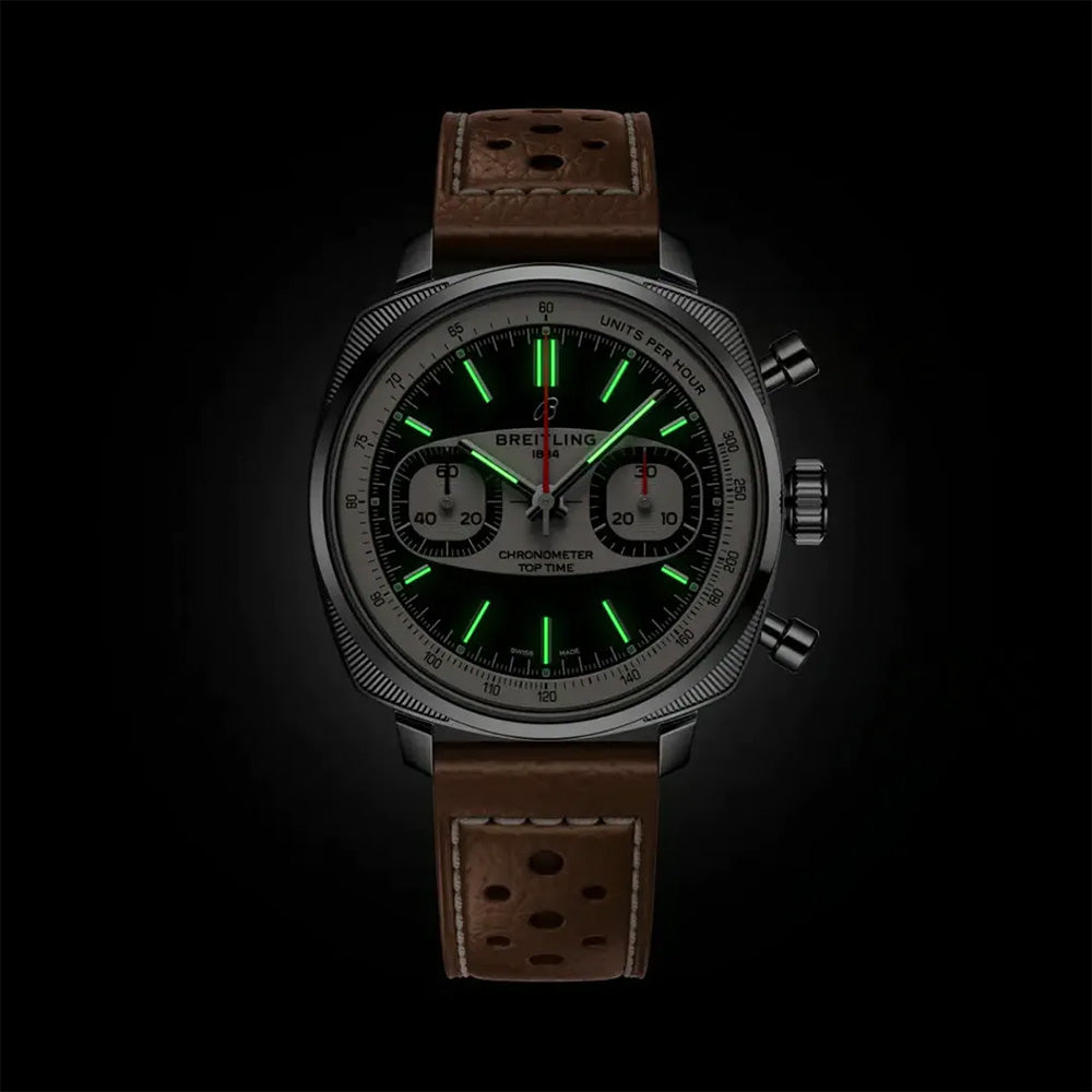 世界限定750本 トップタイム B01 レーシング 38mm 自動巻 AB01771A1B1X1
