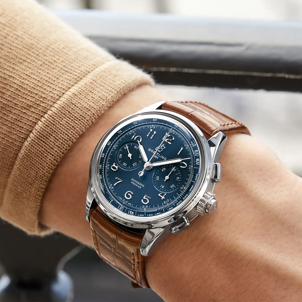 プレミエ B15 デュオグラフ 42mm 手巻 AB1510171C1P1