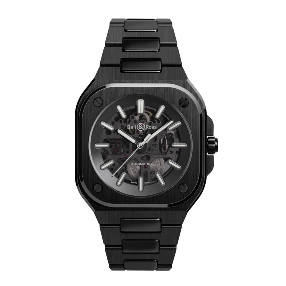 BR 05 SKELTON BLACK CERAMIC 自動巻き BR05A-BL-SK-CE/SCE