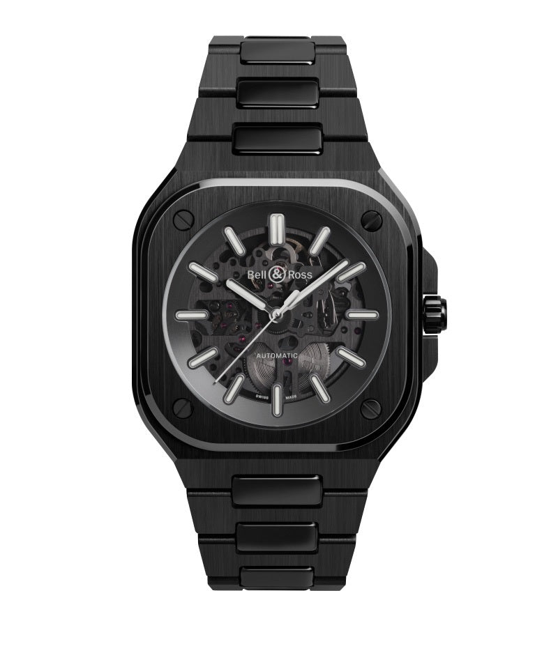 BR 05 SKELTON BLACK CERAMIC 自動巻き BR05A-BL-SK-CE/SCE