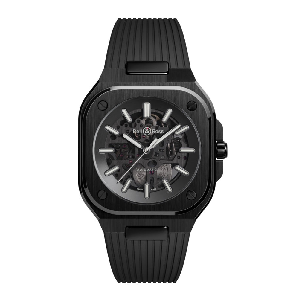 BR 05 SKELTON BLACK CERAMIC 自動巻き BR05A-BL-SK-CE/SRB