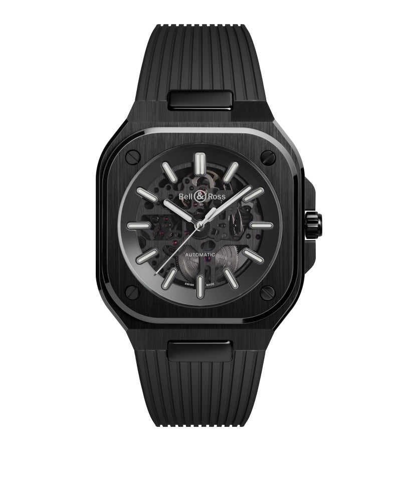 BR 05 SKELTON BLACK CERAMIC 自動巻き BR05A-BL-SK-CE/SRB