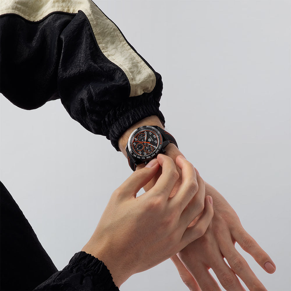 スペシャルエディション カレラ クロノグラフ × ポルシェ オレンジレーシング 自動巻 44 mm CBN2A1M.FC6526