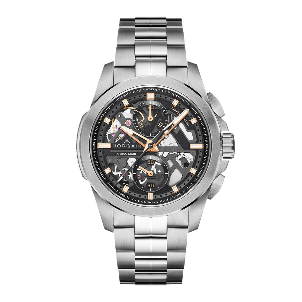 インディペンデンス スケルトン クロノ 自動巻き 42mm NN3200SC/B323/102SKC