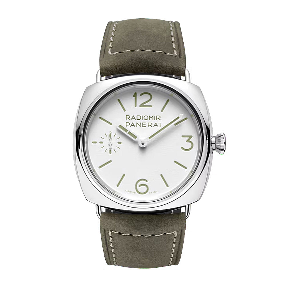 SaezuriPANERAI 45mmラジオミールPAM01384 パネライ ラジオミール オフィチーネ 手巻き 45mm PAM01384 – THREEC WEB