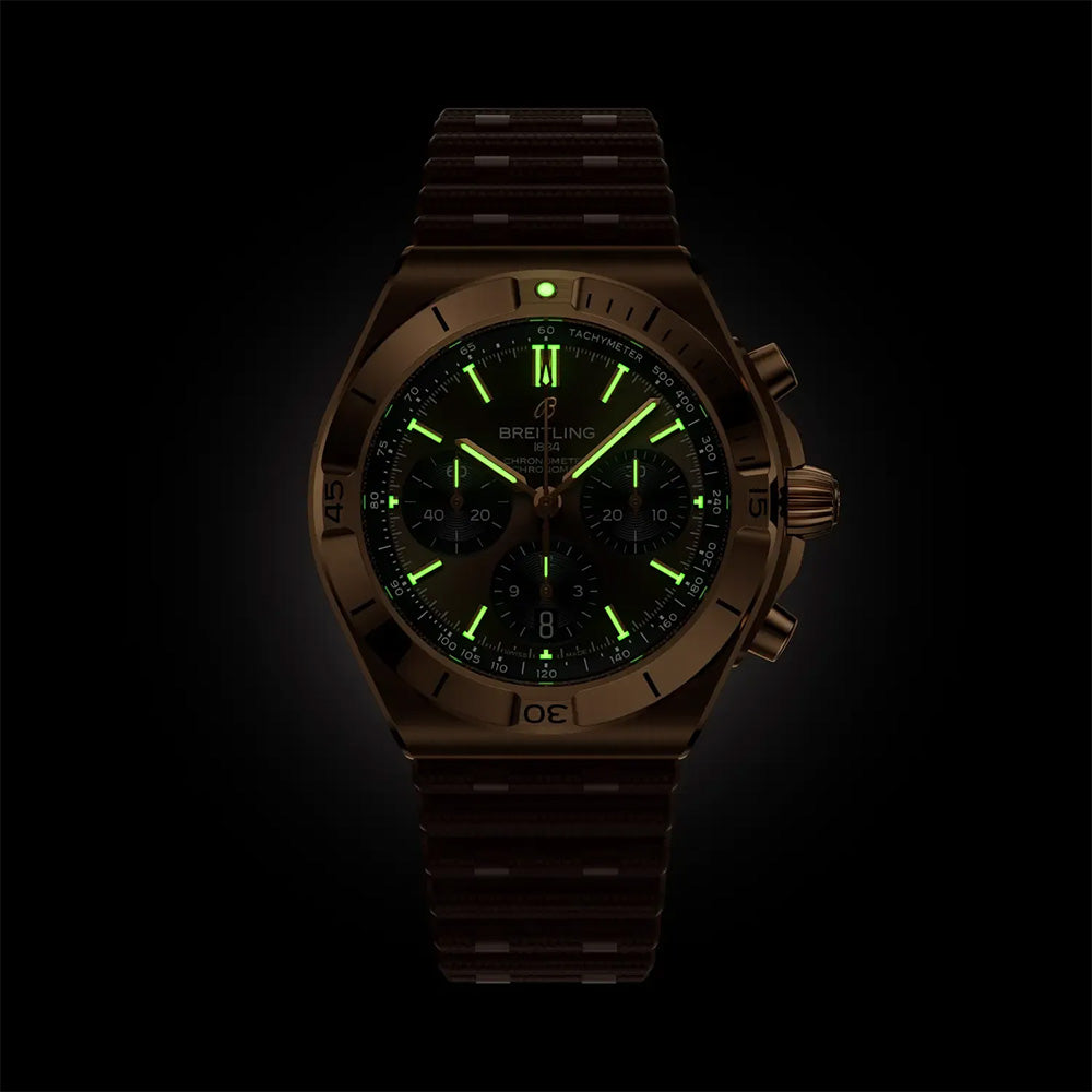 クロノマット B01クロノグラフ42mm 自動巻 RB0158101Q1S1
