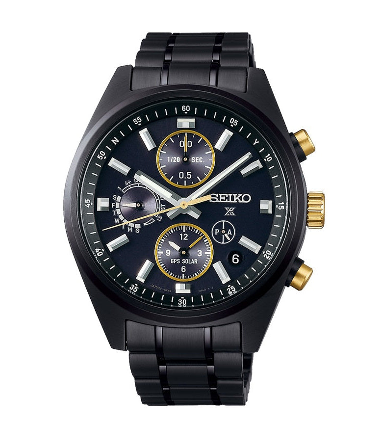 世界限定1,000本 SEIKOブランド100周年記念 スピードタイマー限定モデル GPSソーラー デュアルタイム・クロノグラフ SBED013
