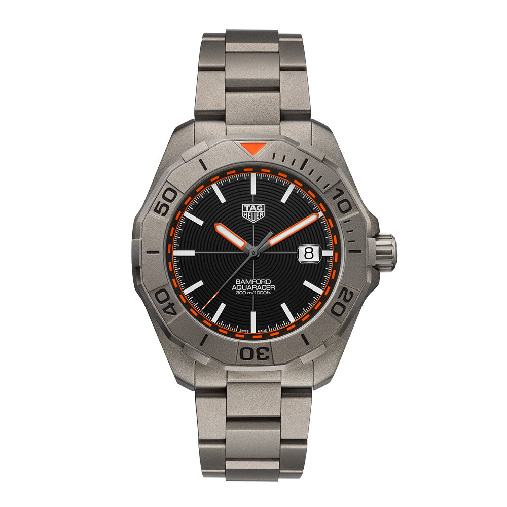 TAG HEUER WAY208F アクアレーサー バンフォード デイト自動巻き TAG HEUER タグホイヤー WAY208F アクアレーサーバンフォード 世界限定