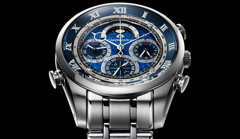 COMPLICATION COLLECTION グランドコンプリケーション 紺瑠璃(こんるり) クオーツ AH4080-61L