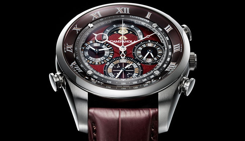 COMPLICATION COLLECTION グランドコンプリケーション 深緋(こきあけ) クオーツ AH4081-17W