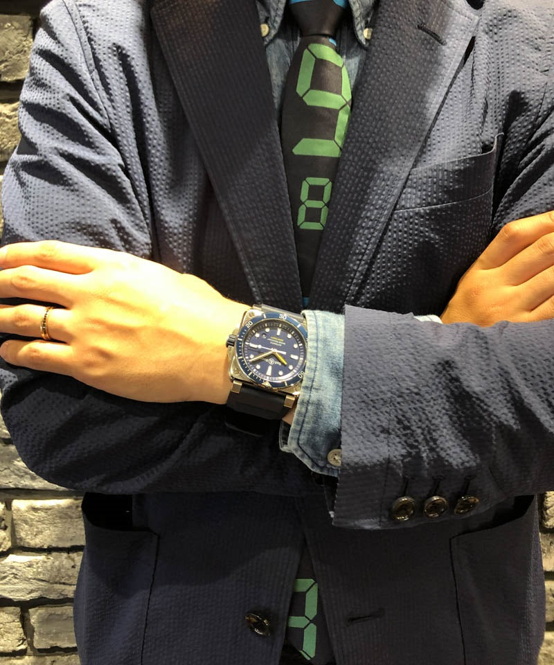 BR 03-92 DIVER BLUE 自動巻き BR0392-D-BU-ST/SRB