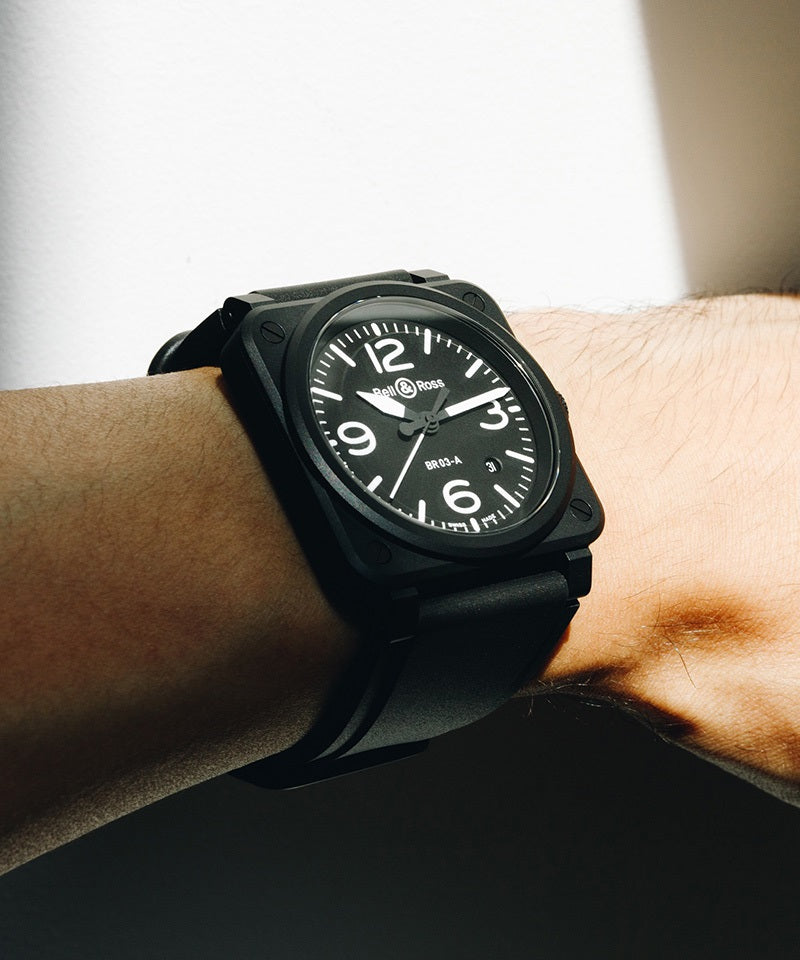 NEW BR 03 BLACK MATTE 自動巻き BR03A-BL-CE/SRB