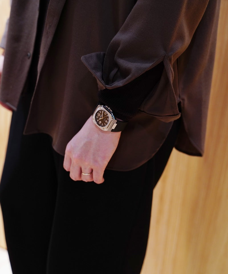 BR 05 BLACK STEEL 自動巻き BR05A-BL-ST/SRB