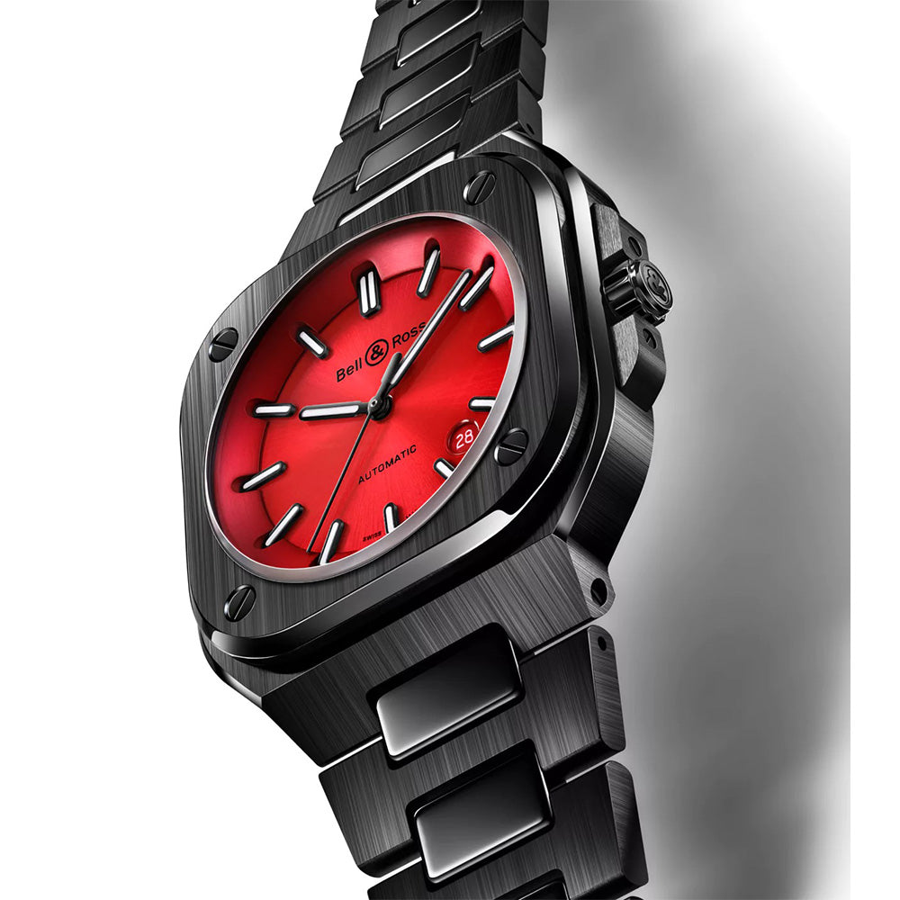 日本限定99本 BR-05 Red Black Ceramic 自動巻き 41MM BR05A-RED-CE/SCE