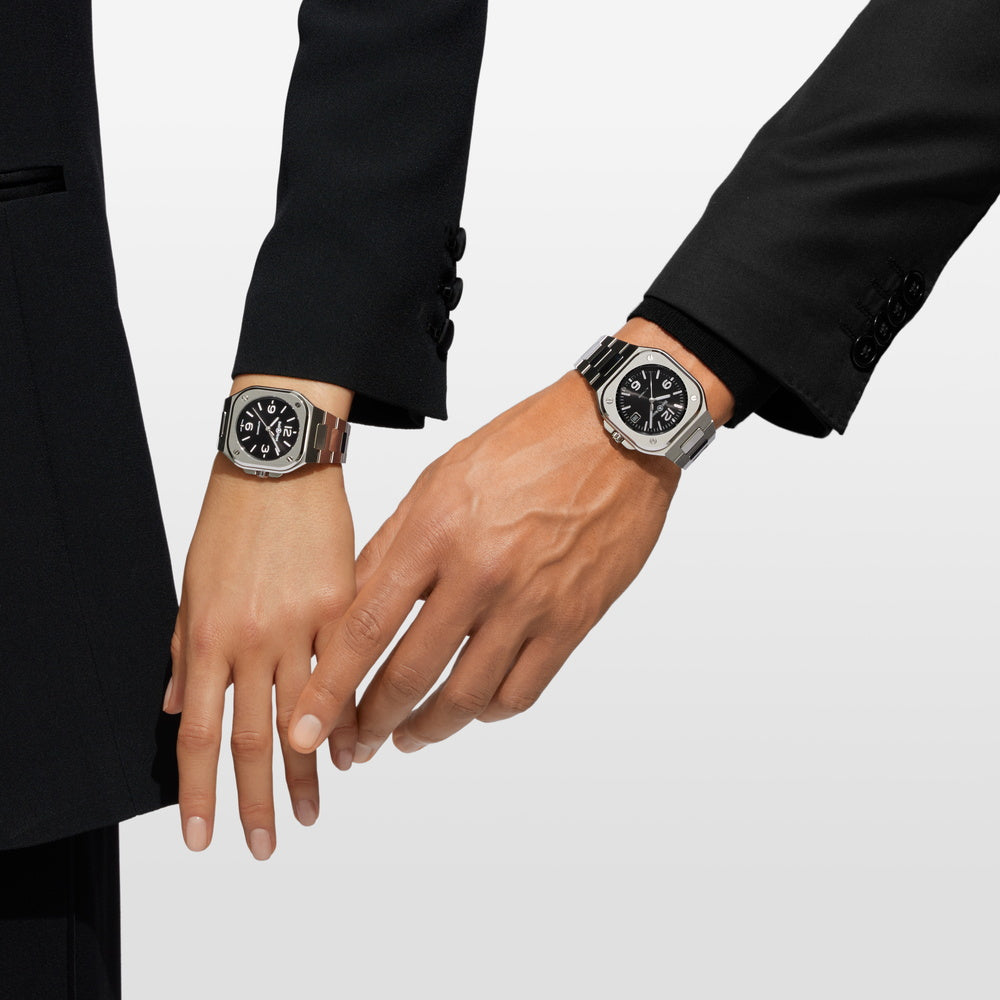 BR-05 36MM Black Steel 自動巻き BR05A-S-BL-ST/SST