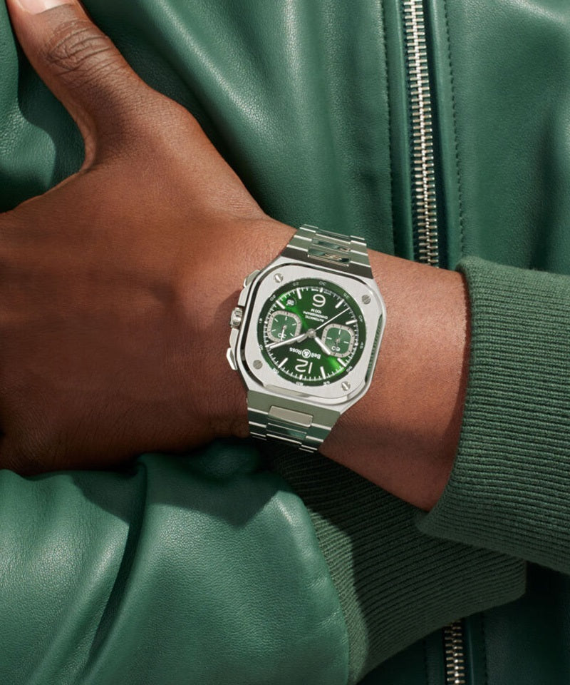 BR 05 CHRONO GREEN STEEL 自動巻き BR05C-GN-ST/SST