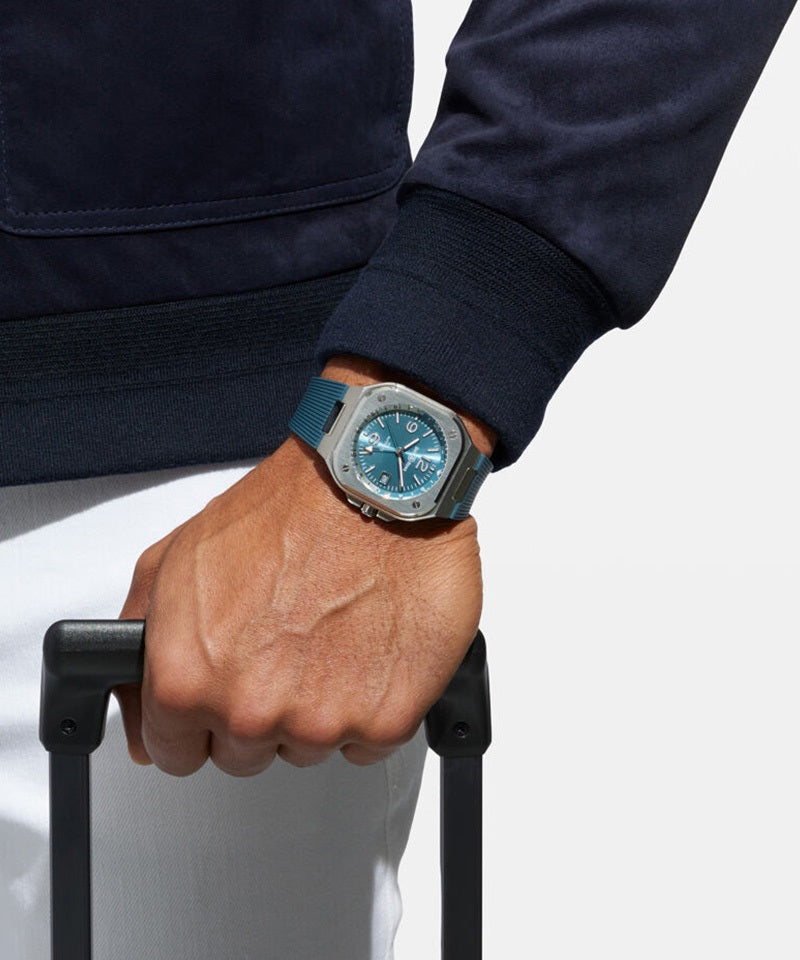 BR 05 GMT SKY BLUE 自動巻き BR05G-PB-ST/SRB