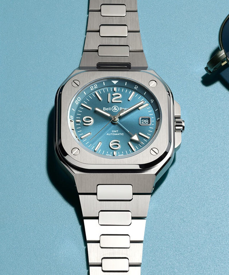 BR 05 GMT SKY BLUE 自動巻き BR05G-PB-ST/SST