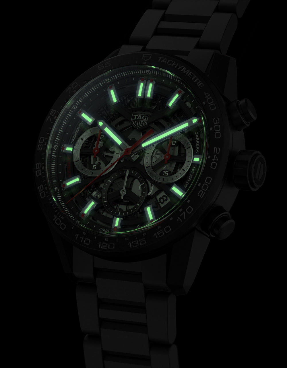 カレラ クロノグラフ 自動巻 43mm CBG2090.BH0661