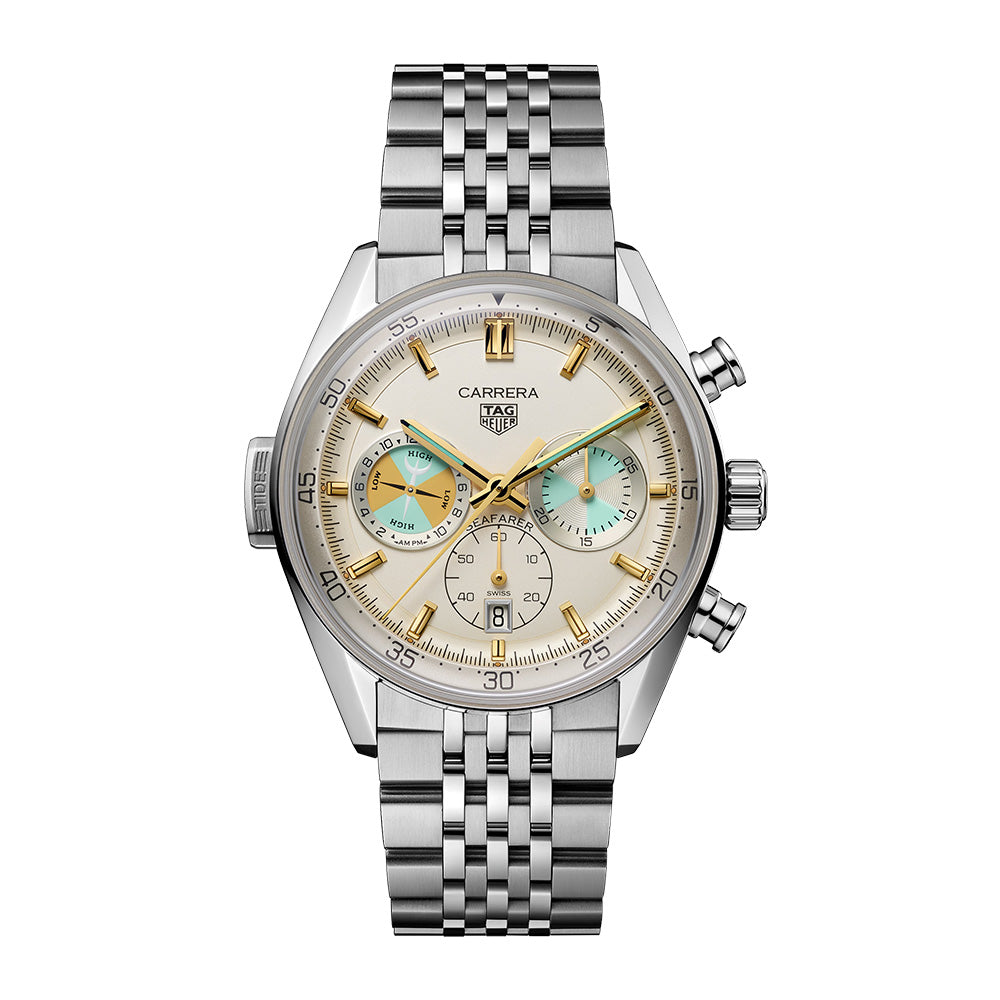 タグ・ホイヤー カレラ クロノグラフ シーファーラー 自動巻 42mm