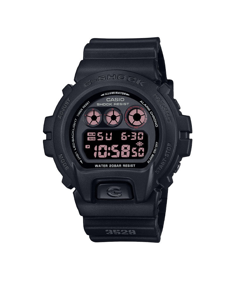 DIGITAL 6900 SERIES MAT BLACK RED EYE クォーツ DW-6900UMS-1JF