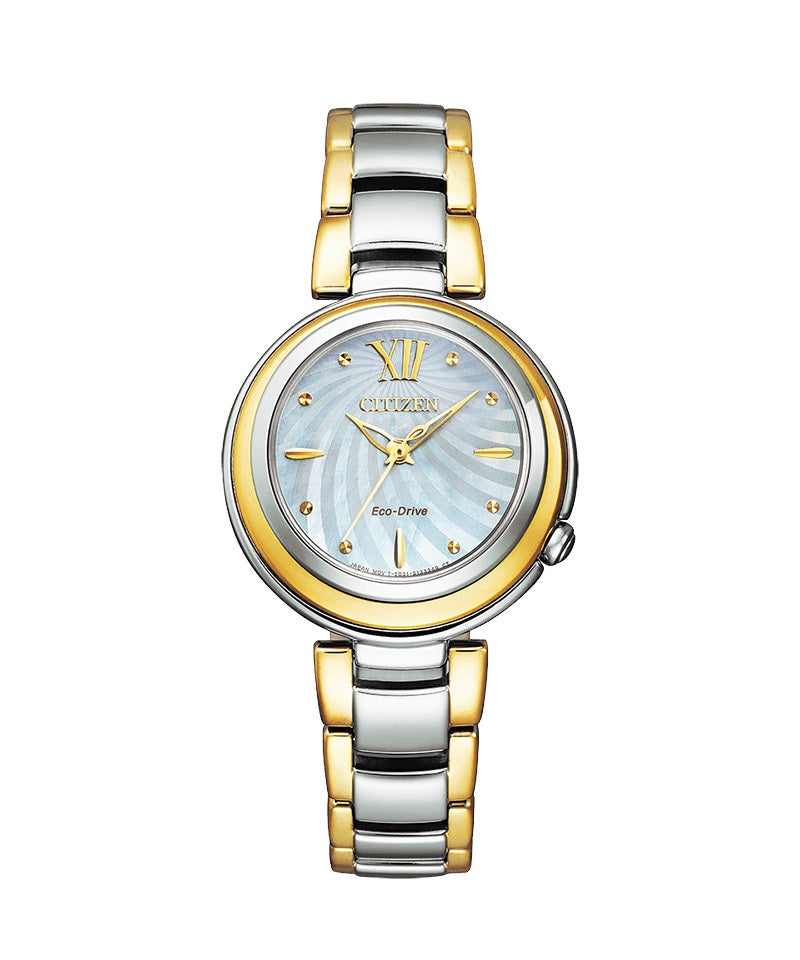 生産終了 シチズン エル ROUND Collection エコ・ドライブ EM0339-85D シチズン