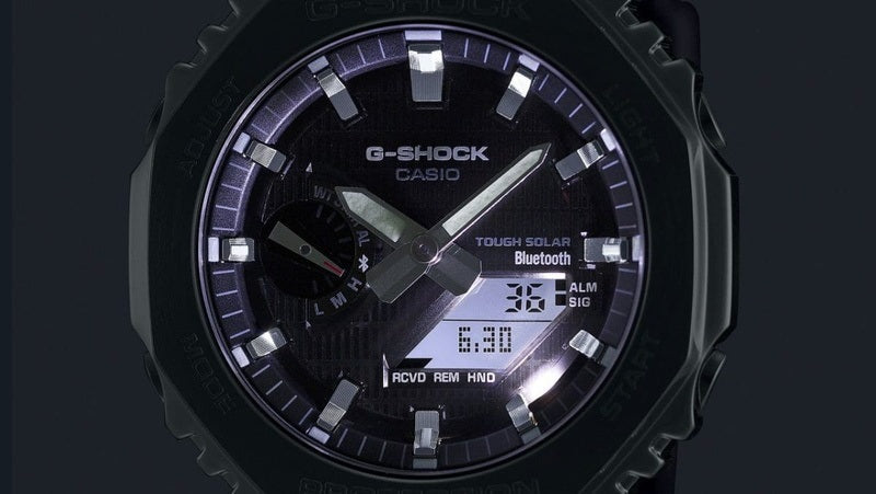 G-STEEL 2100 SERIES ANALOG-DIGITAL ソーラー Bluetooth搭載 GBM-2100-1AJF