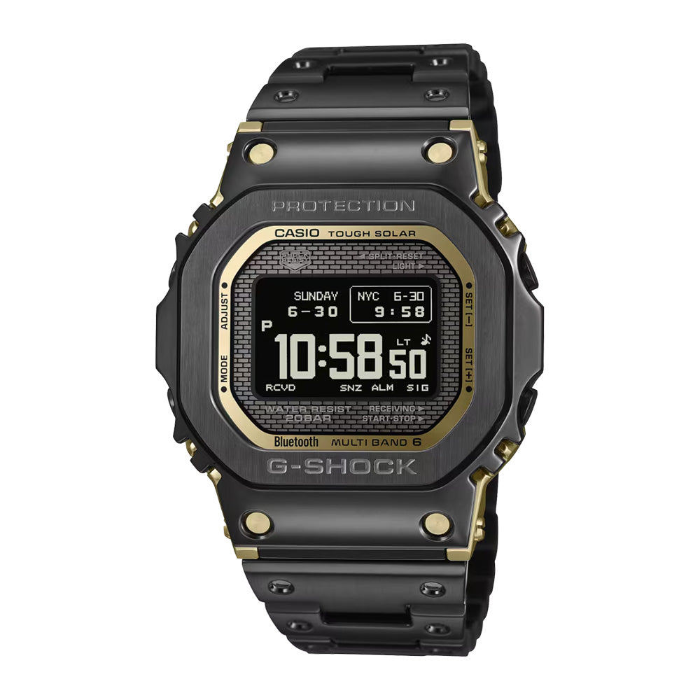 【O】未使用品G-SHOCKフルメタルGMW-BZ5000BD-1JF黒金 ジーショック CASIO WATCH Partner Shopモデル FULL METAL 5000 SERIES