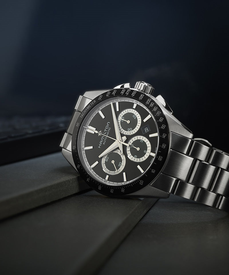 ジャズマスター パフォーマー オート クロノ 自動巻き H36606130