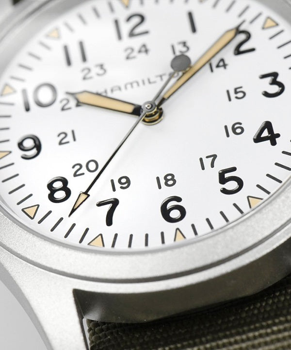 カーキ フィールド メカニカル 手巻き H69439411