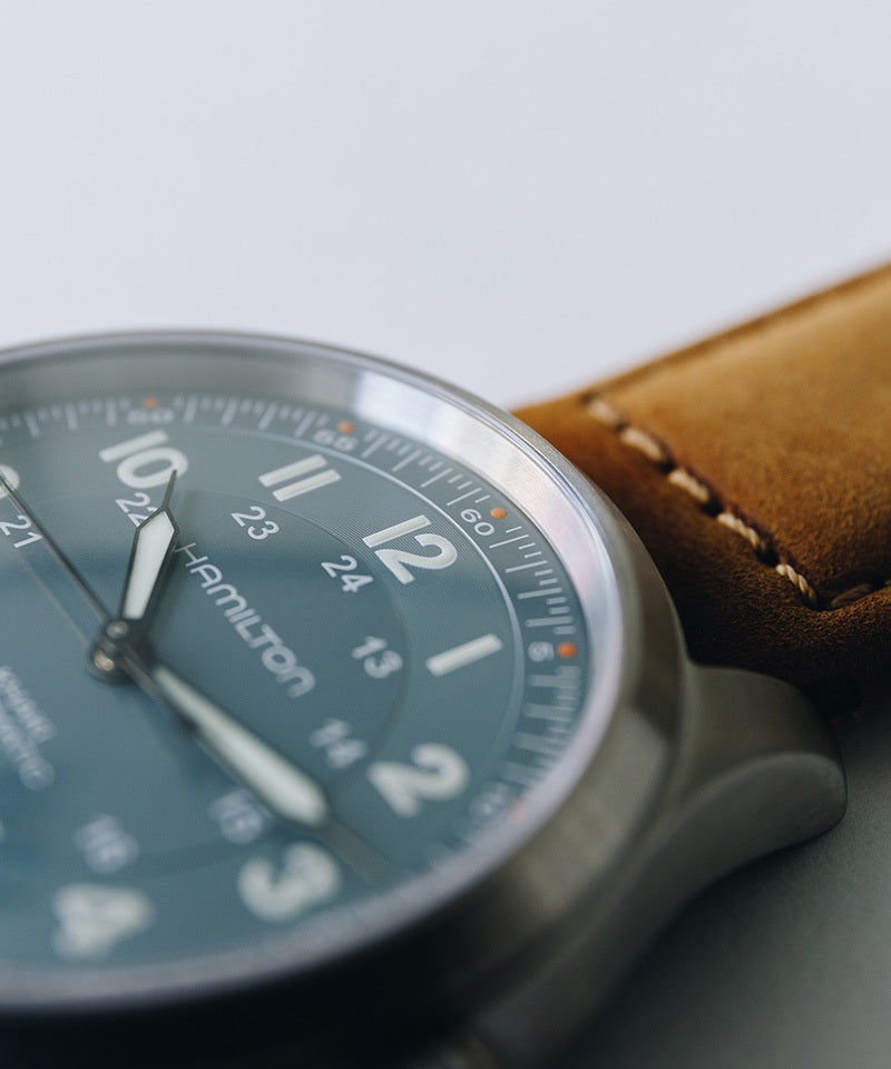 カーキ フィールド チタニウム オート 自動巻き H70205860