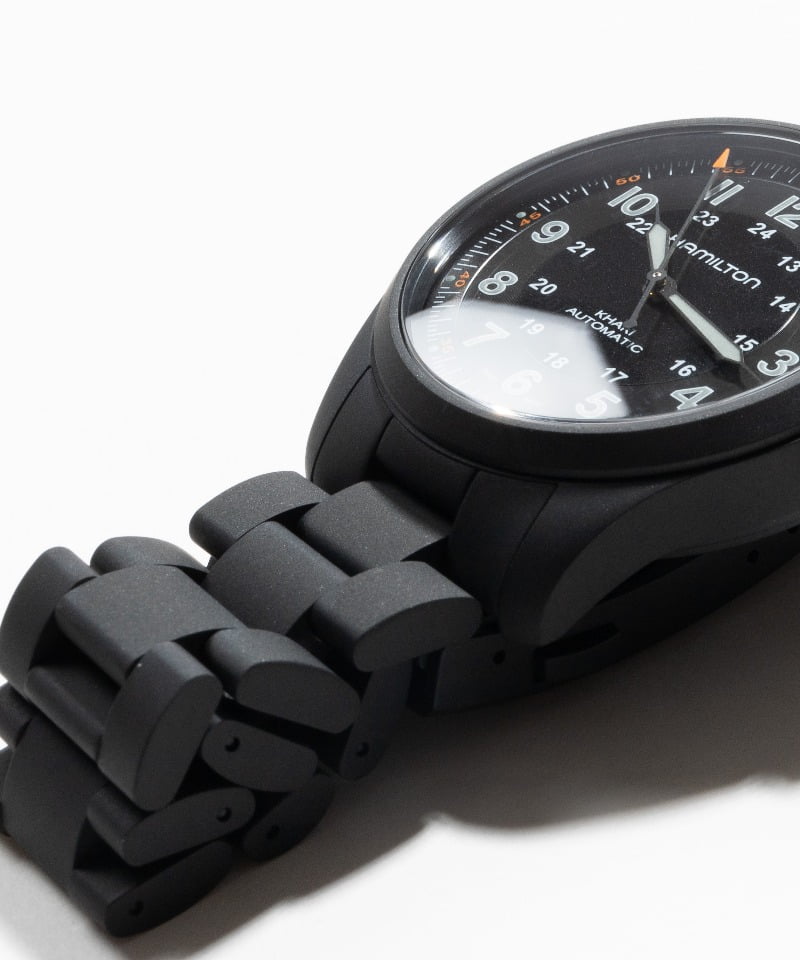 生産終了 カーキ フィールド チタニウム オート 自動巻き h70215130