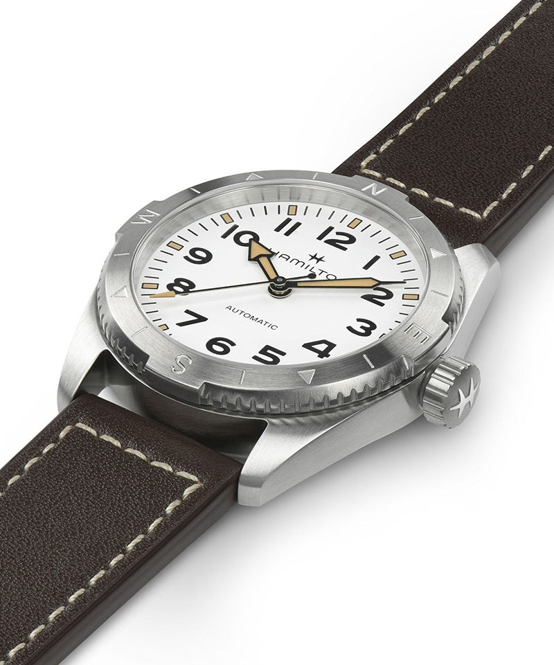 生産終了 カーキ フィールド エクスペディション オート 自動巻き H70225510