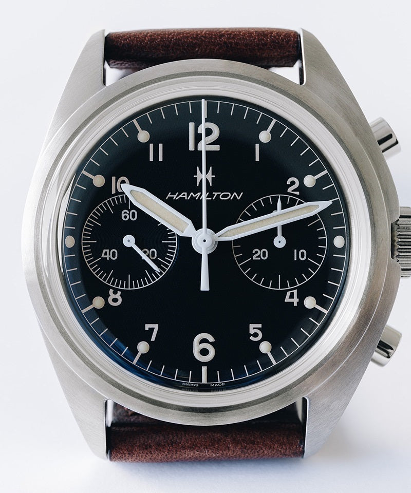 カーキ アビエーション パイオニア メカニカル クロノ 手巻き H76409530